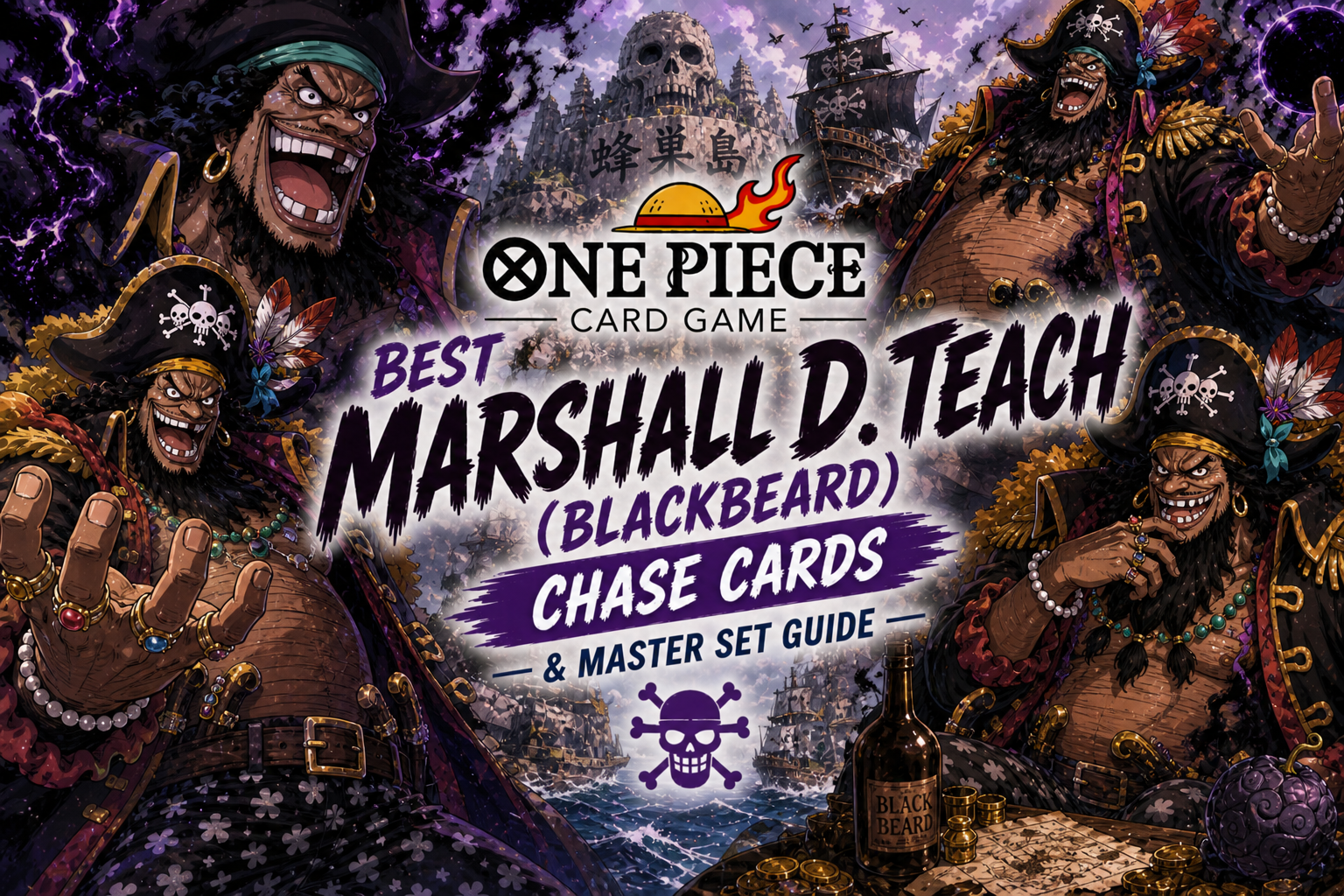 Best Marshall D. Teach (Blackbeard) Chase Cards and Master Set Guide   TCGKing.nl