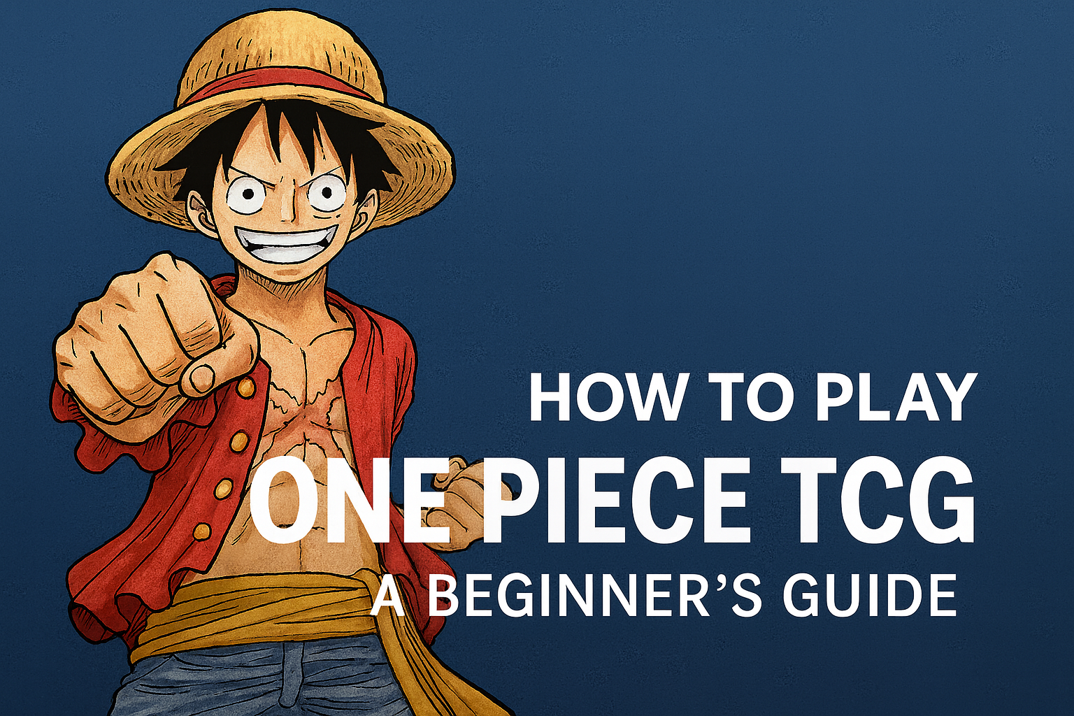 One Piece Card Game The Ultimate Beginner's Guide (Rules, Deck Build TCGKing.nl One Piece Card Game The Ultimate Beginner's Guide (Rules, Deck Build TCGKing.nl