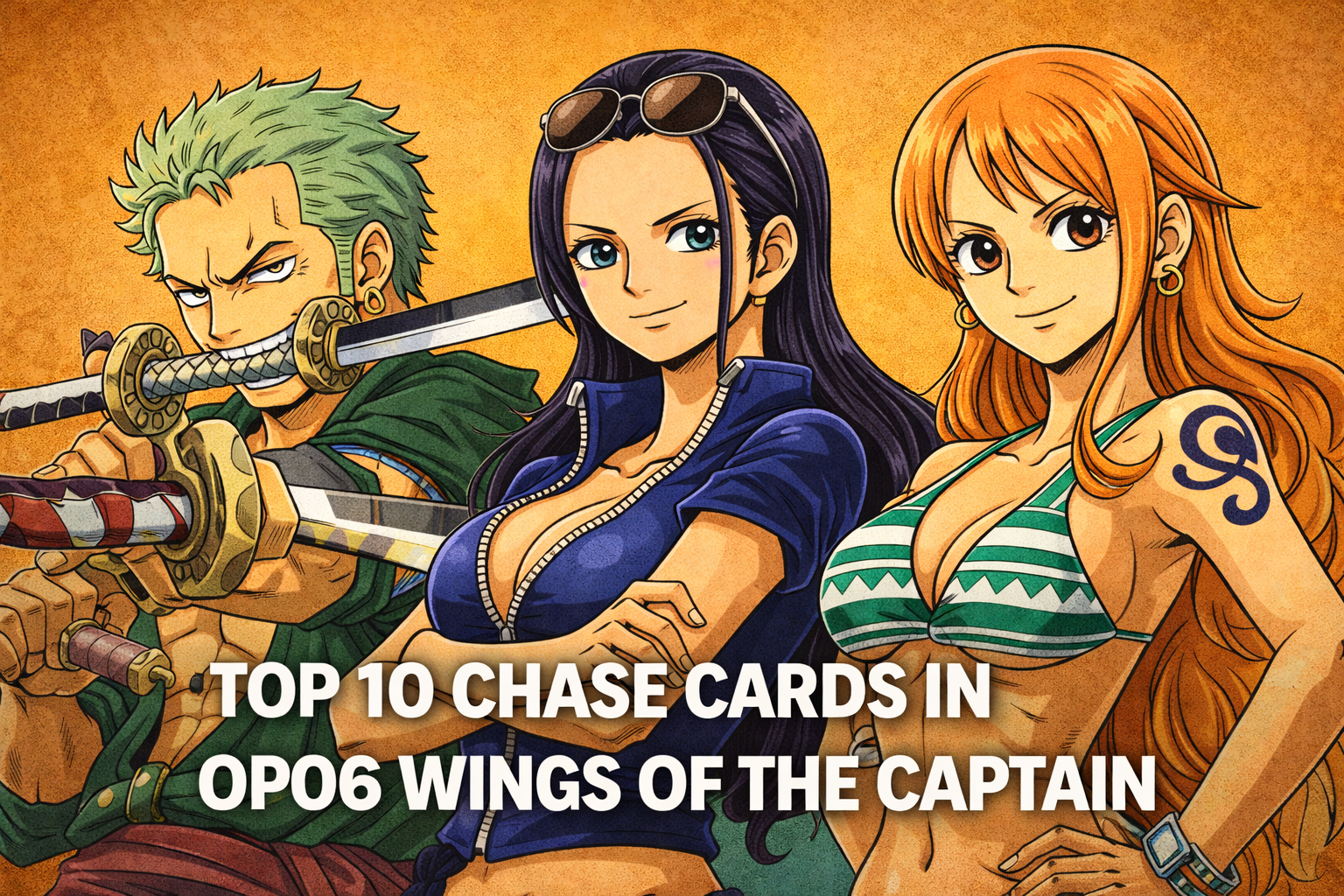 Top 10 Chase Cards in OP06 Wings of the Captain (One Piece TCG) TCGKing.nl Top 10 Chase Cards in OP06 Wings of the Captain (One Piece TCG) TCGKing.nl