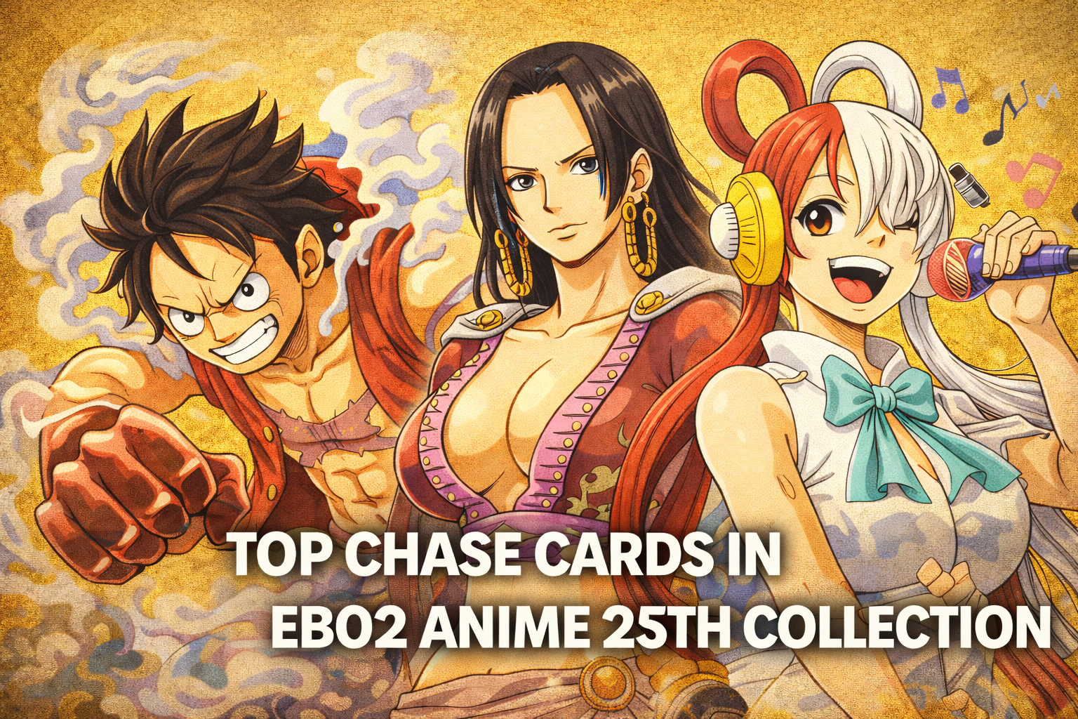 Top Chase Cards in EB02 Anime 25th Collection (One Piece TCG)  TCGKing.nl