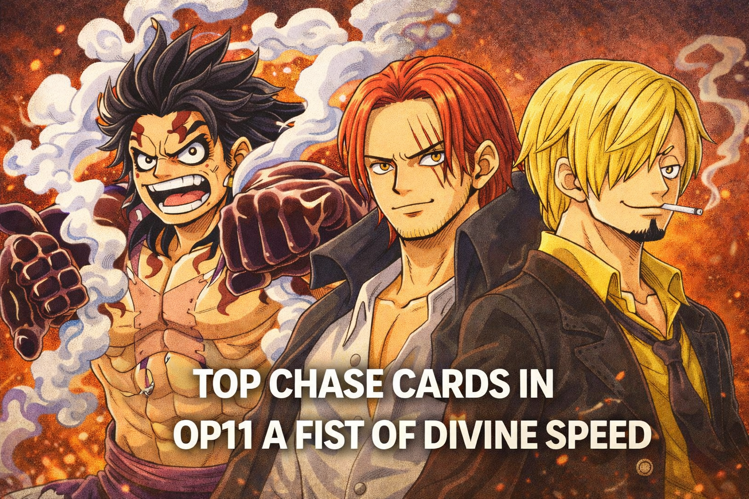 Top Chase Cards in OP11 A Fist of Divine Speed (One Piece TCG