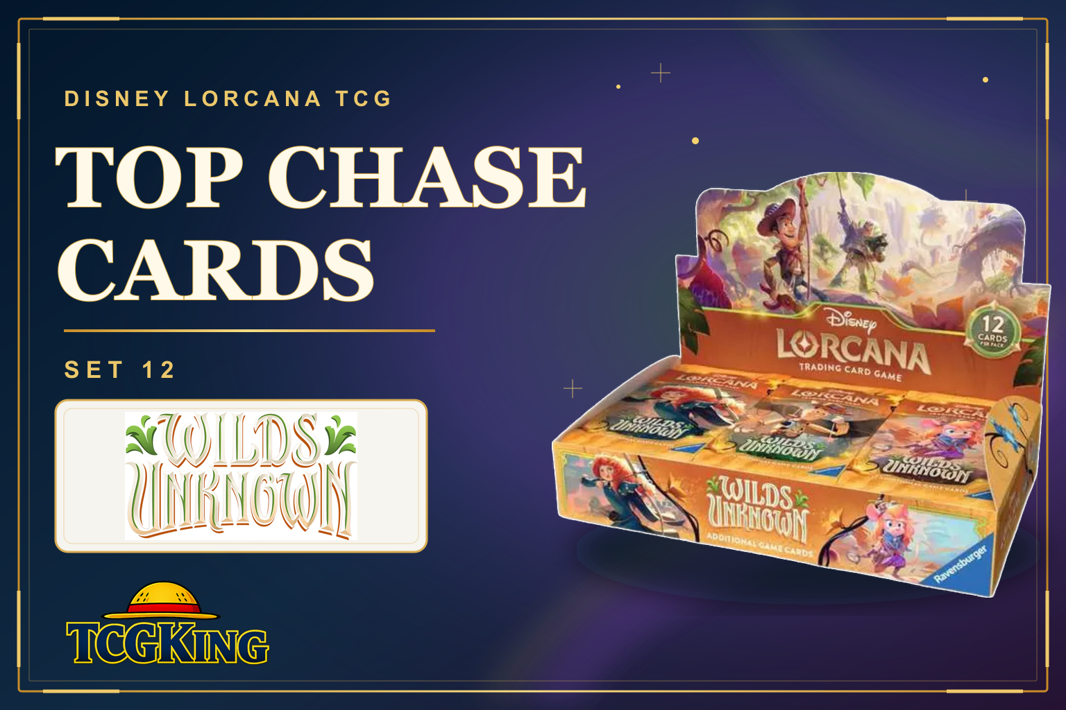 Top Chase Cards Set 12 Wilds Unknown | Lorcana | TCGKing.nl