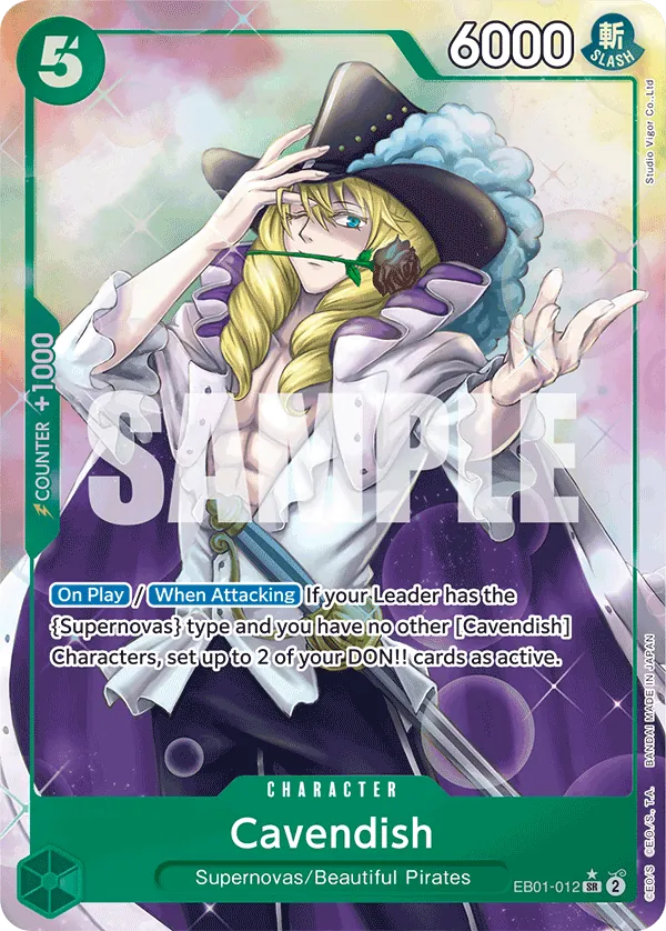 Cavendish (EB01-012) EB01 Alternate Art (AA)
