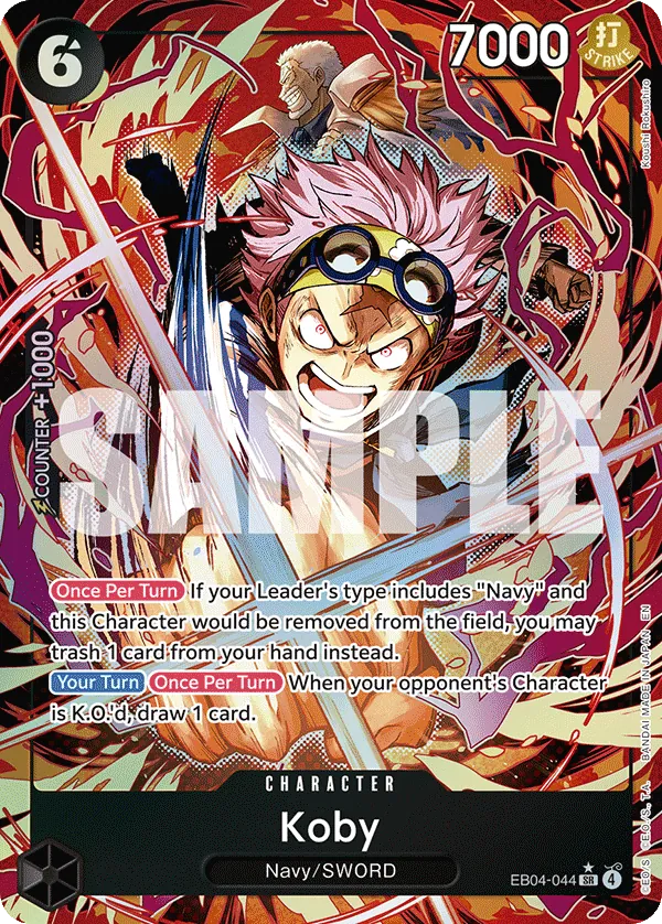 Koby (EB04-044) OP15-EB04 Alternate Art (AA)