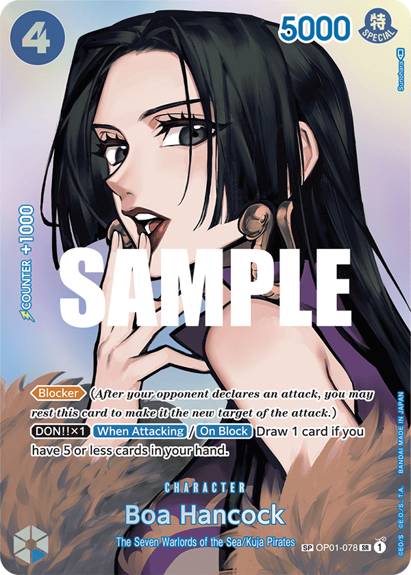 Boa Hancock (OP01-078) OP04 Special Rare (SP)