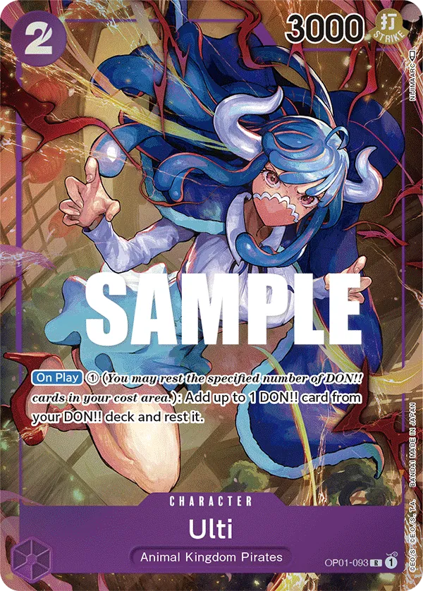 Ulti (OP01-093) OP01 Alternate Art (AA)