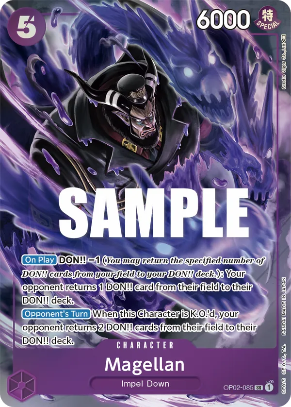 Magellan (OP02-085) OP02 Alternate Art (AA)