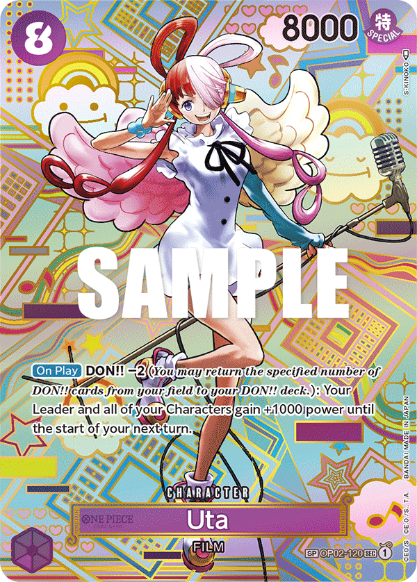 Uta (OP02-120) OP05 Special Rare (SP)