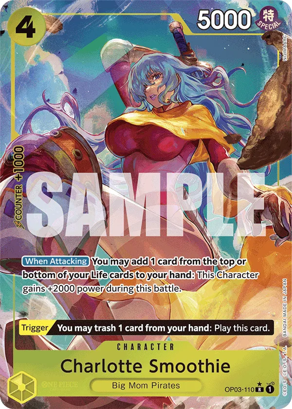 Charlotte Smoothie (OP03-110) PRB01 Alternate Art (AA)