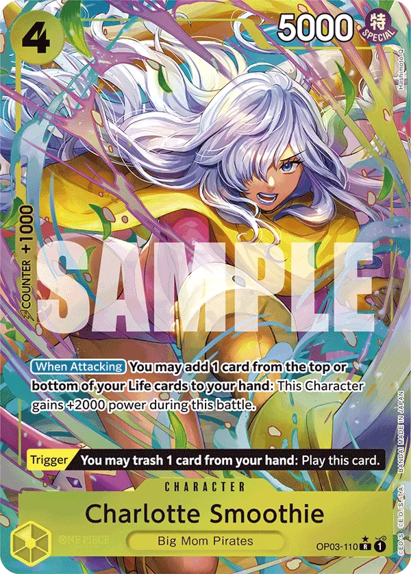 Charlotte Smoothie (OP03-110) PRB01 Alternate Art (AA)