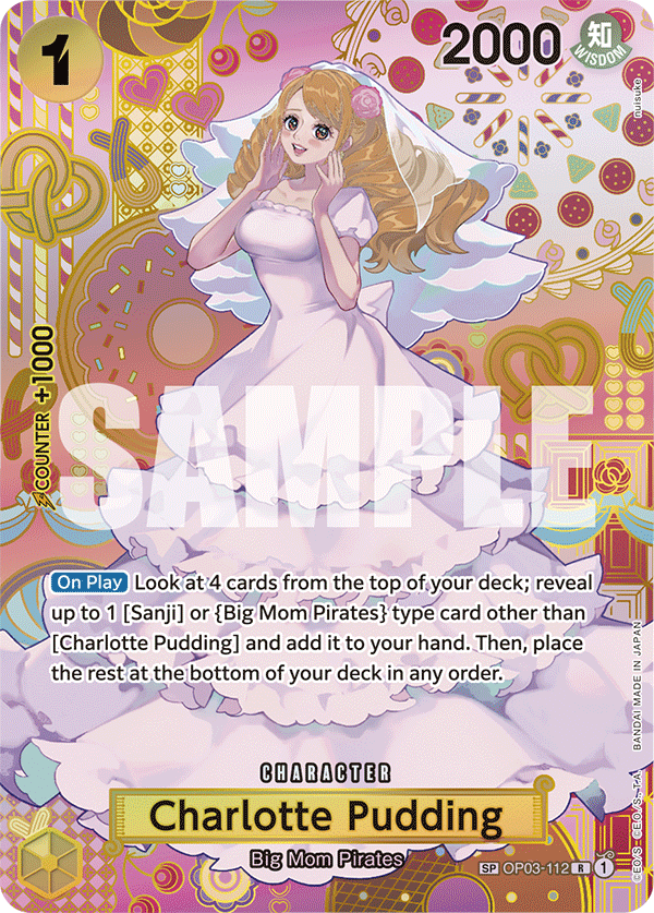 Charlotte Pudding (OP03-112) OP08 Special Rare (SP)
