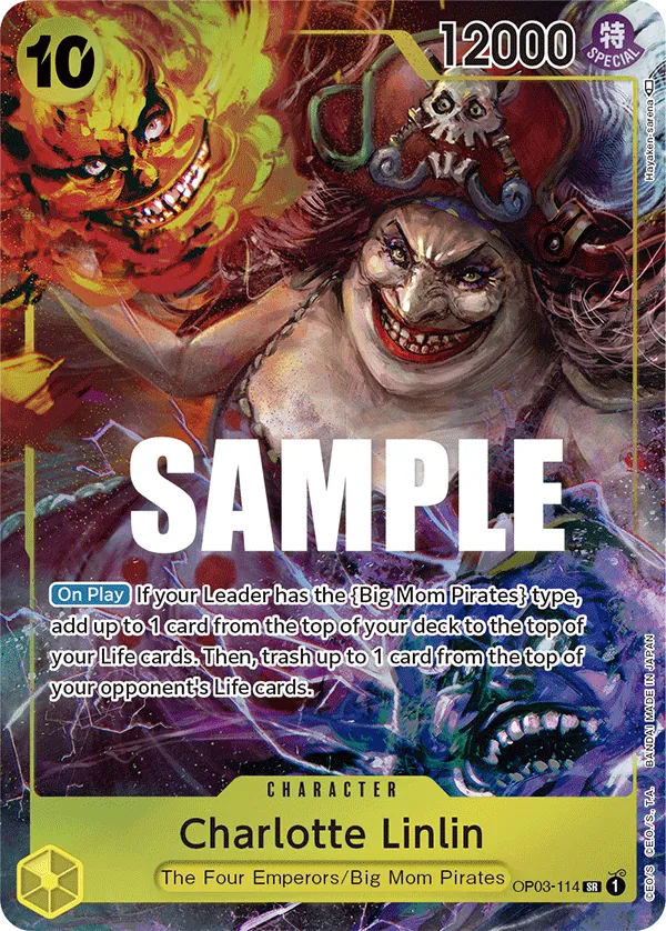 Charlotte Linlin (OP03-114) OP03 Alternate Art (AA)