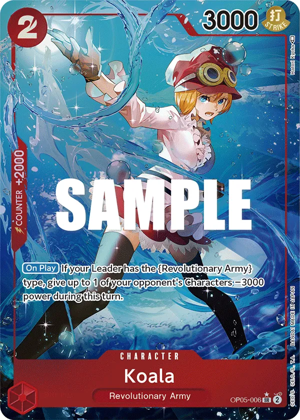 Koala (OP05-006) OP05 Alternate Art (AA)