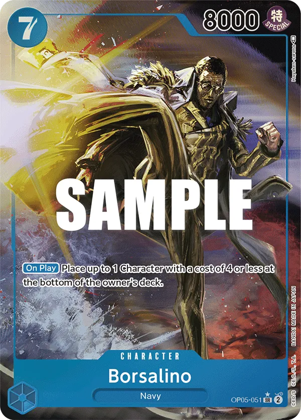 Borsalino (OP05-051) OP05 Alternate Art (AA)