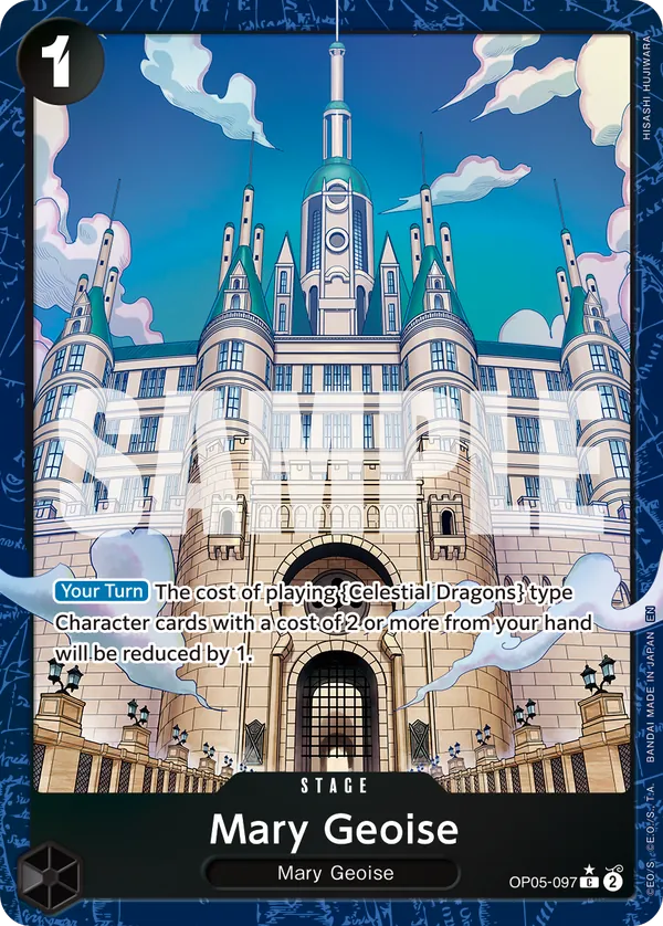 Mary Geoise (OP05-097) PRB02 Alternate Art (AA)