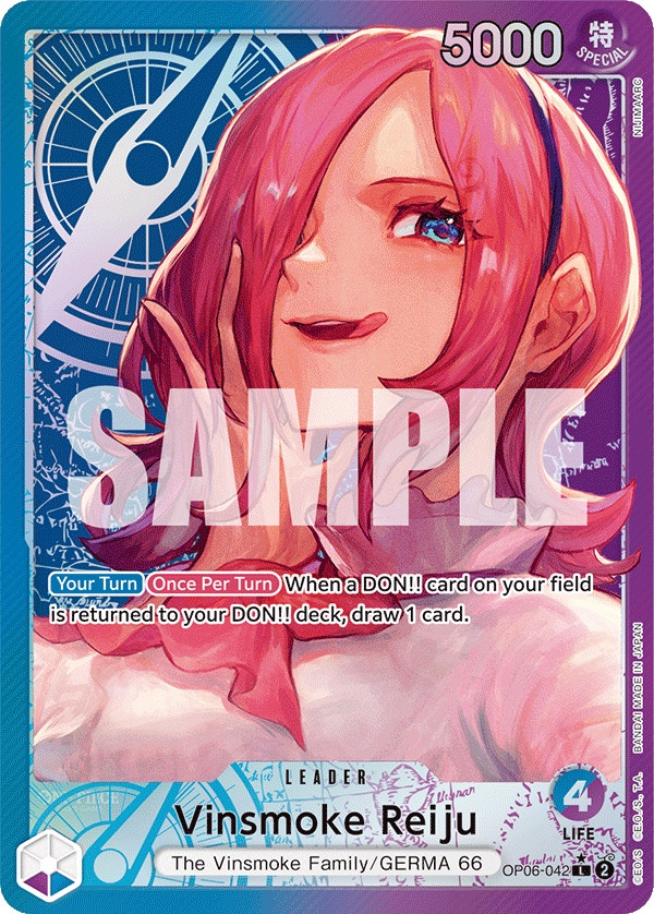 Vinsmoke Reiju (OP06-042) OP06 Leader Alt Art (AA)