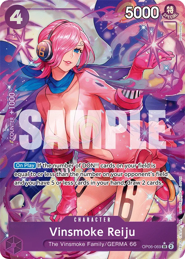 Vinsmoke Reiju (OP06-069) OP06 Alternate Art (AA)