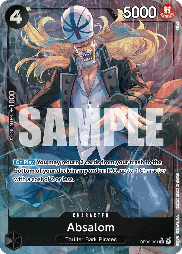 Absalom (OP06-081) OP06 Alternate Art (AA)