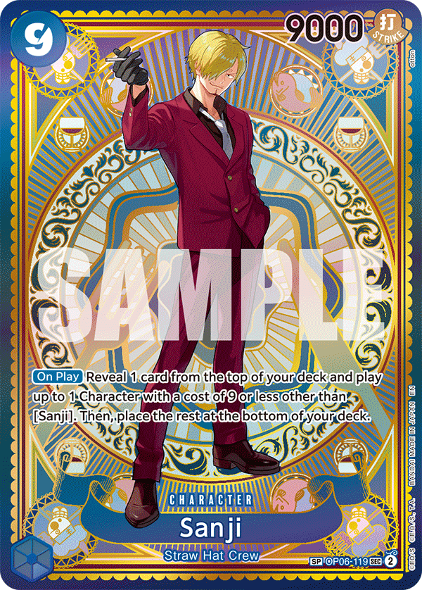 Sanji (OP06-119) OP11 Special Rare (SP)
