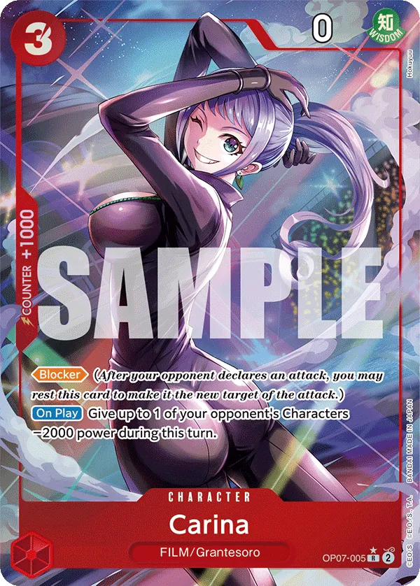 Carina (OP07-005) OP07 Alternate Art (AA)