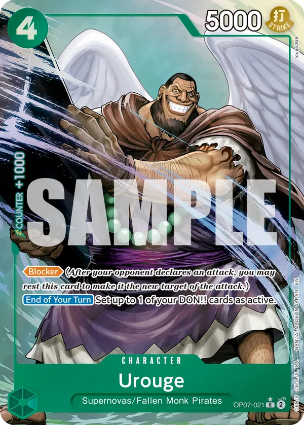 Urouge (OP07-021) PRB02 Alternate Art (AA)