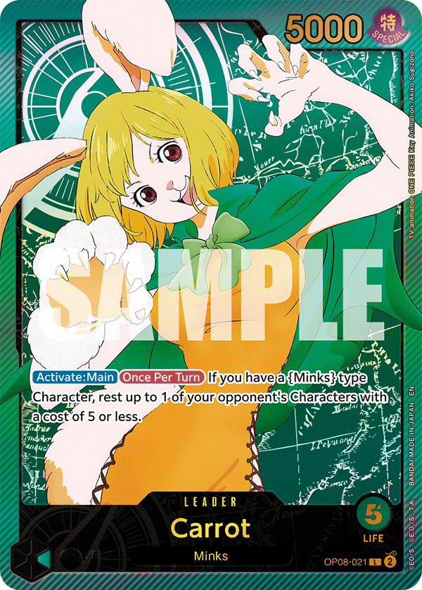 Carrot (OP08-021) EB02 Leader Alt Art (AA)