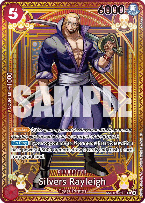 Silvers Rayleigh (OP09-005) OP11 Special Rare (SP)