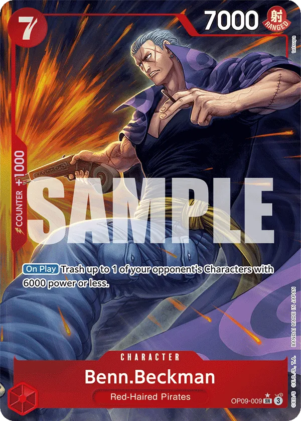 Benn.Beckman (OP09-009) OP09 Alternate Art (AA)
