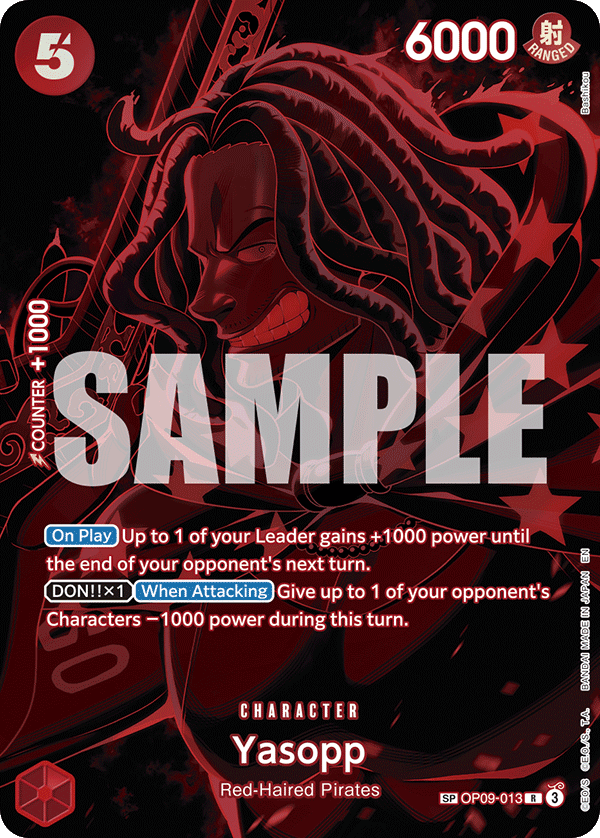 Yasopp (OP09-013) OP12 Special Rare (SP)