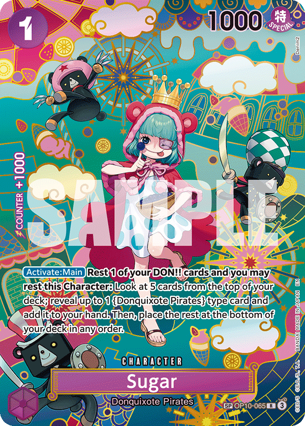 Sugar (OP10-065) OP14-EB04 Special Rare | TCGKing.nl