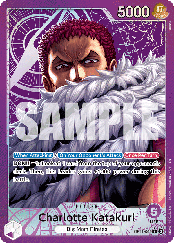 Charlotte Katakuri (OP11-062) OP11 Leader Alt Art (AA)