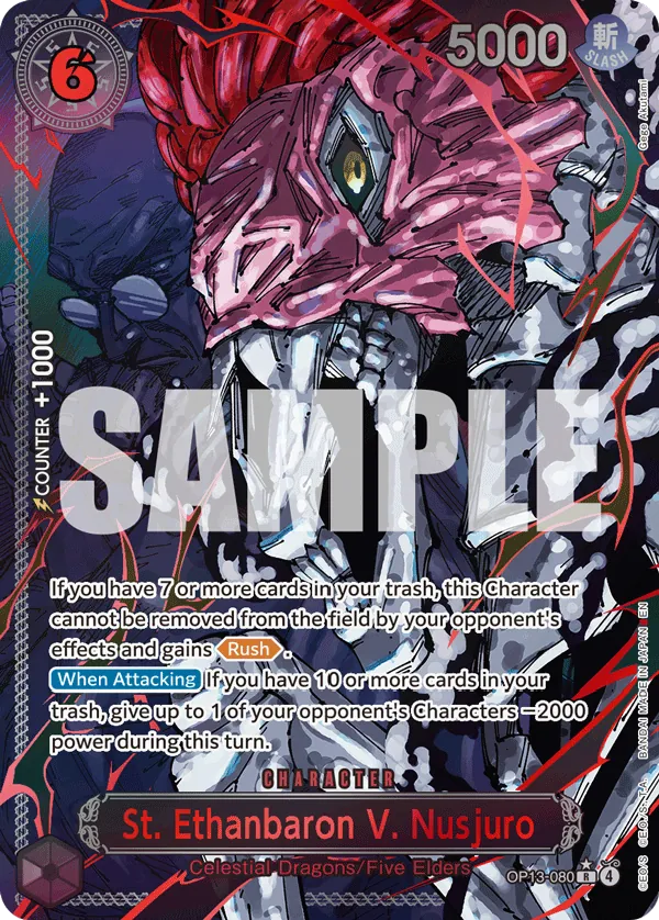 St. Ethanbaron V. Nusjuro (OP13-080) OP13 Special Rare (SP)