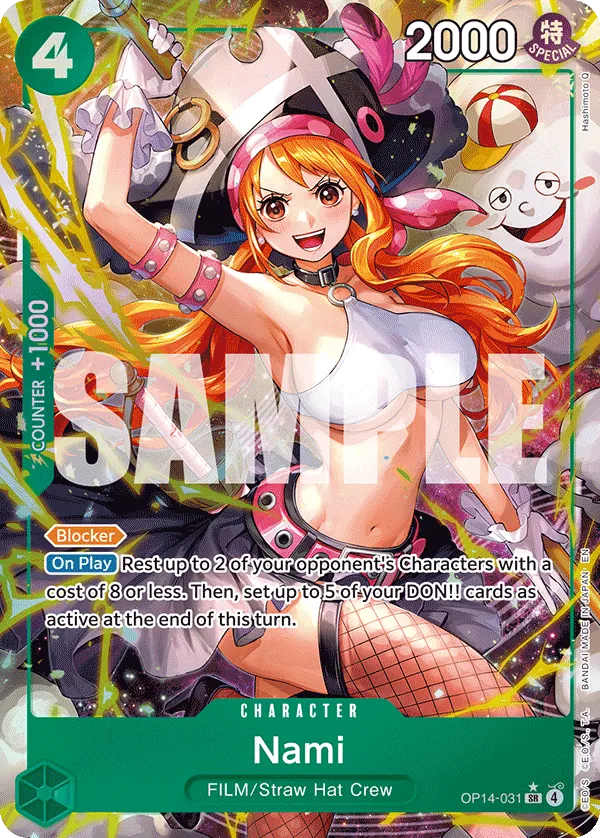 Nami (OP14-031) OP14-EB04 Alternate Art (AA)