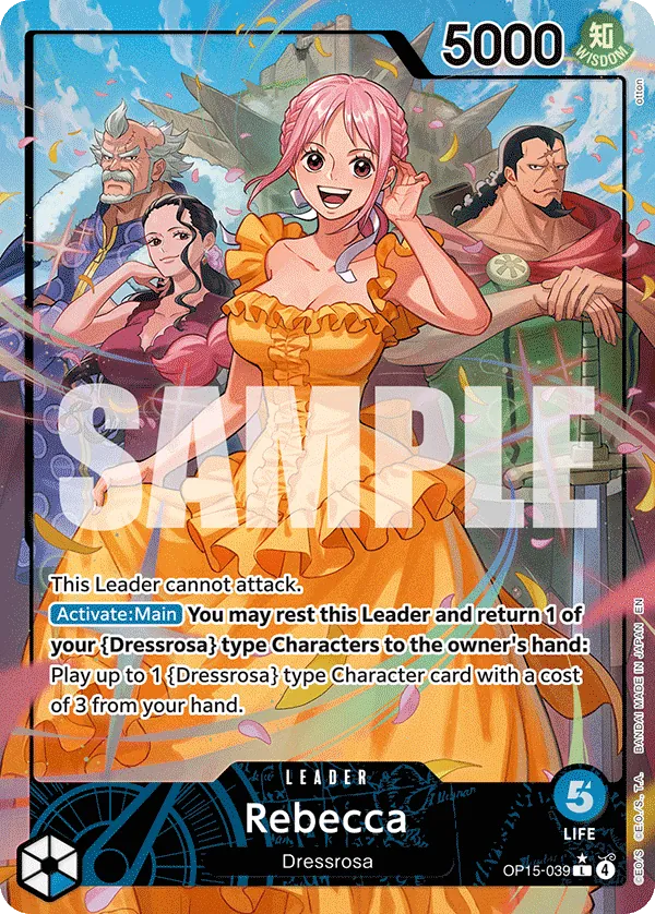 Rebecca (OP15-039) OP15-EB04 Leader Alt Art