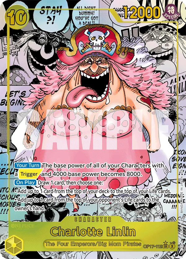 Charlotte Linlin (OP17-112) OP17 Manga Rare