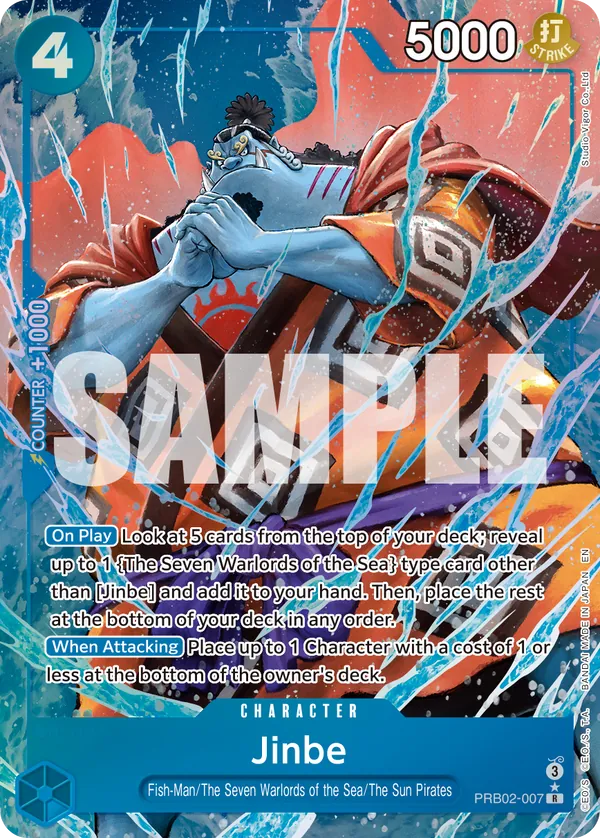 Jinbe (PRB02-007) PRB02 Alternate Art (AA)