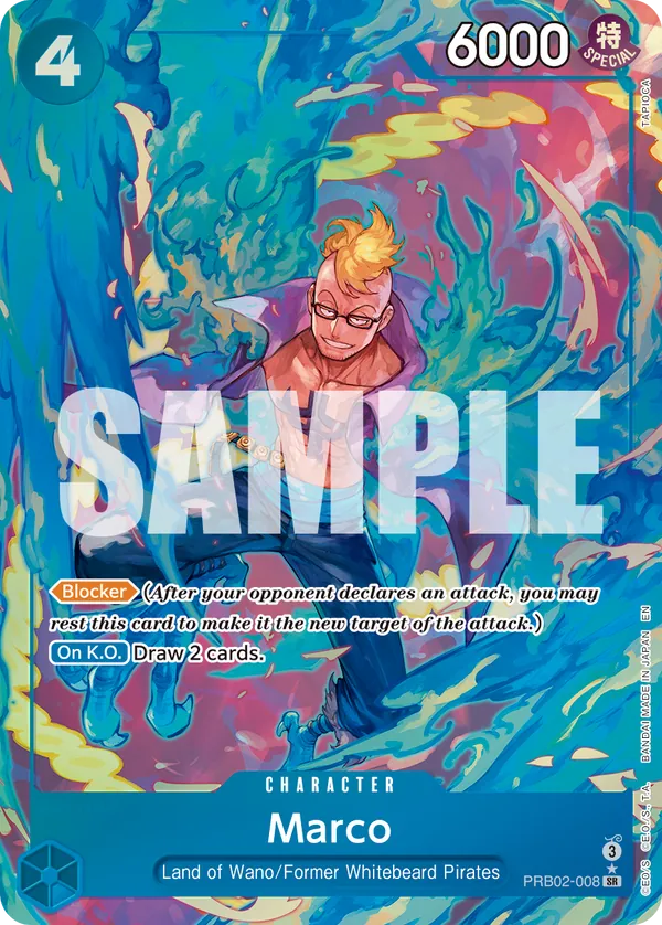 Marco (PRB02-008) PRB02 Alternate Art (AA)