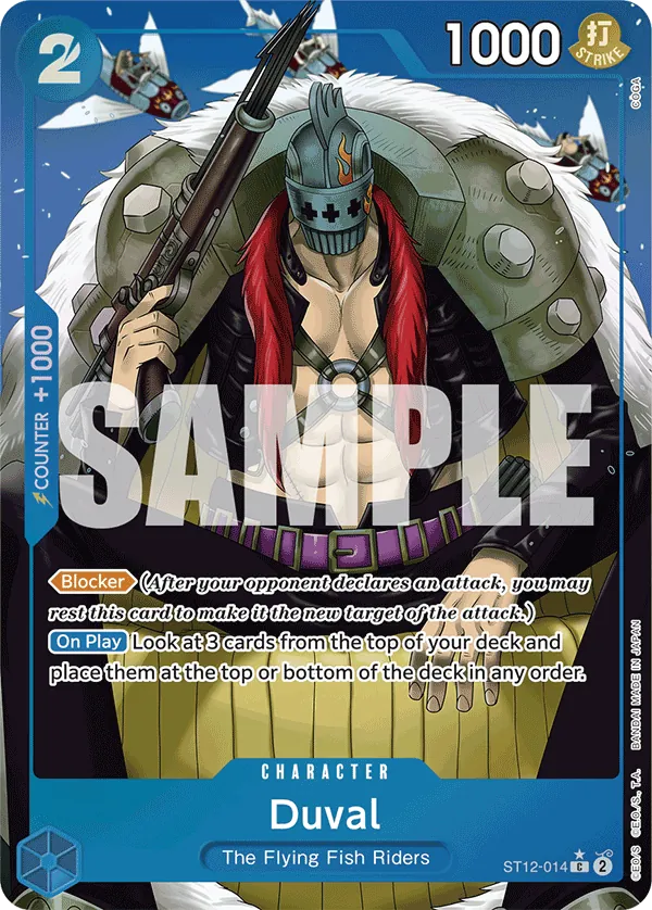 Duval (ST12-014) PRB01 Alternate Art (AA)