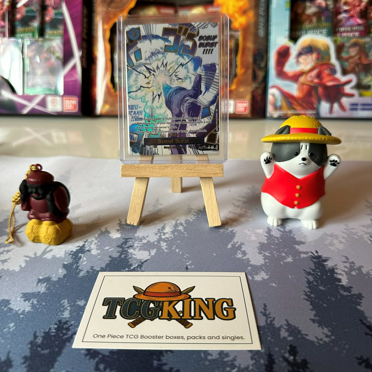 Boeuf Burst OP12-060 Event Manga Rare One Piece card angled product photo