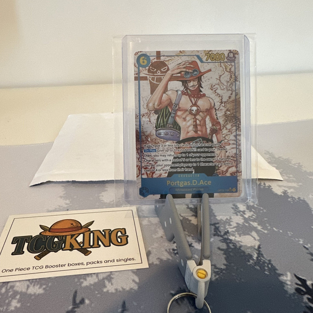 Portgas D. Ace OP13-119 OP13 Secret Rare alternate art One Piece card