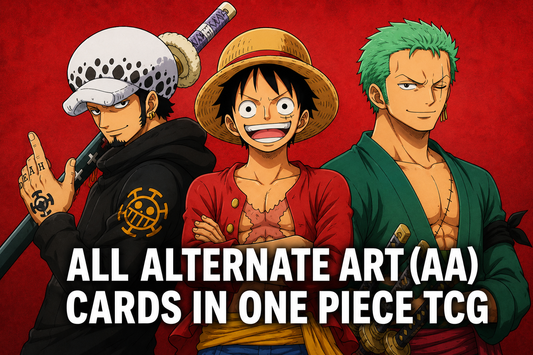 All Alternate Art (AA) Cards in One Piece TCG
