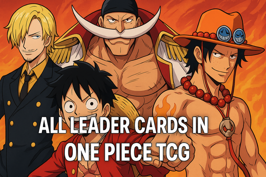All Leader Cards in One Piece Card Game (Up to OP-13)