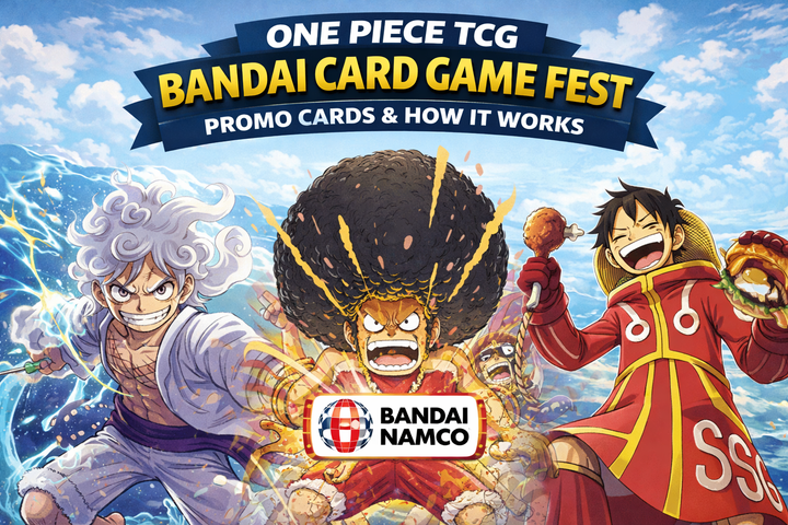 One Piece TCG Bandai Card Game Fest: Promo cards and how it works