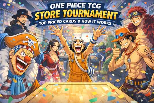 One Piece TCG Store Tournaments: Top priced cards and how it works