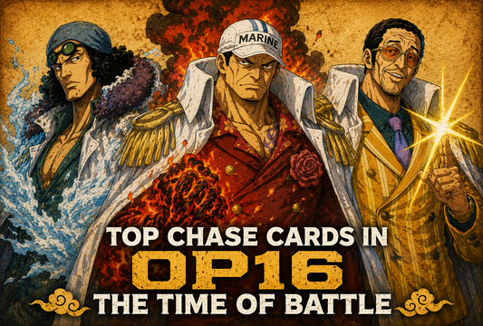 Top Chase Cards in OP16 The Time of Battle (One Piece TCG)
