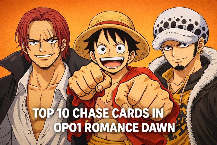 Top 10 Chase Cards in OP01 Romance Dawn (One Piece TCG)