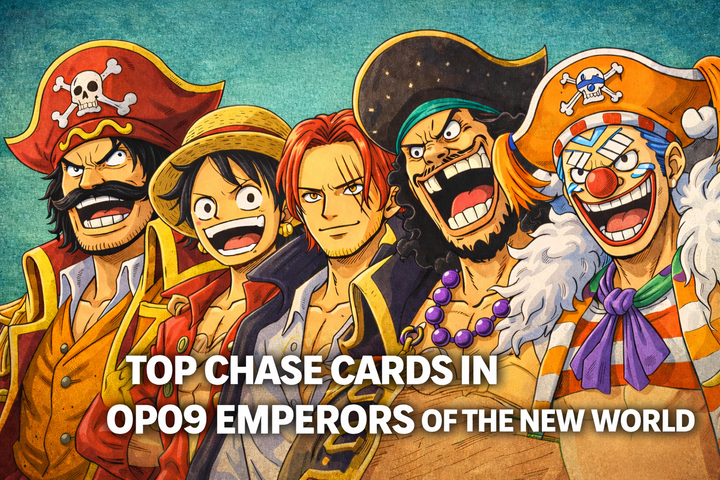 Top Chase Cards in OP09 Emperors of the New World (One Piece TCG)