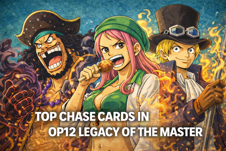 Top Chase Cards in OP12 Legacy of the Master (One Piece TCG)