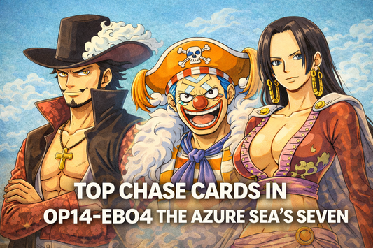 Top Chase Cards in OP14-EB04 The Azure Sea's Seven (One Piece TCG)