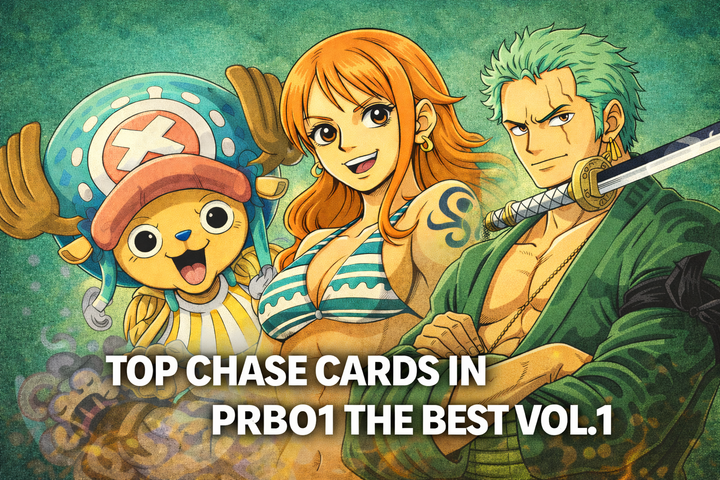 Top Chase Cards in PRB01 The Best (Vol.1) (One Piece TCG)